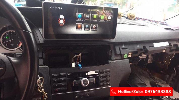 DVD ANDROID THEO XE MERCEDES C250 | HÀNG CAO CẤP
