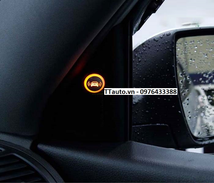 CẢNH BÁO ĐIỂM MÙ Ô TÔ LẮP ĐẶT CỘT A