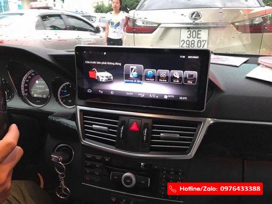 DVD ANDROID THEO XE MERCEDES C250 | HÀNG CAO CẤP