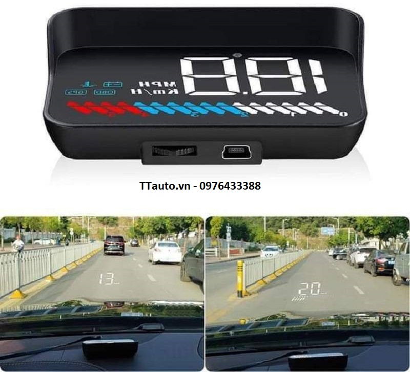HUD Ô TÔ A100  SIÊU RẺ NHƯNG CHẤT