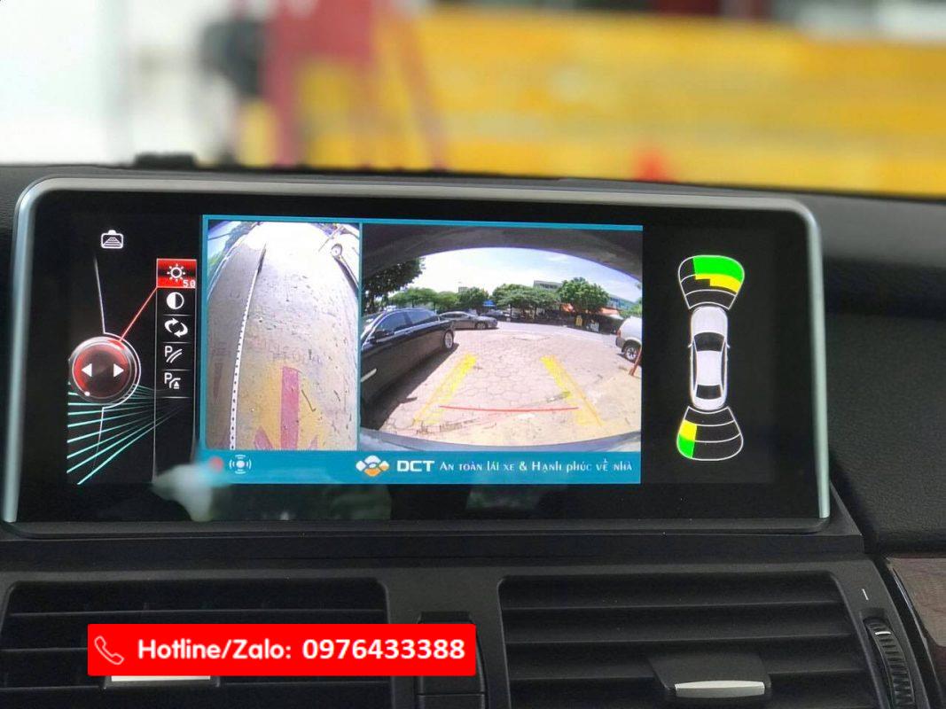 CAMERA 360 DCT CHO BMW X6  VÀ MÀN ANDROID CAO CẤP