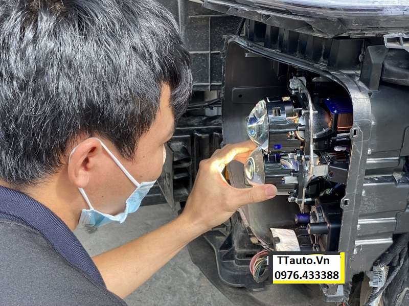 ĐỘ ĐÈN BI HYUNDAI SANTAFE 2020 |2021|2022