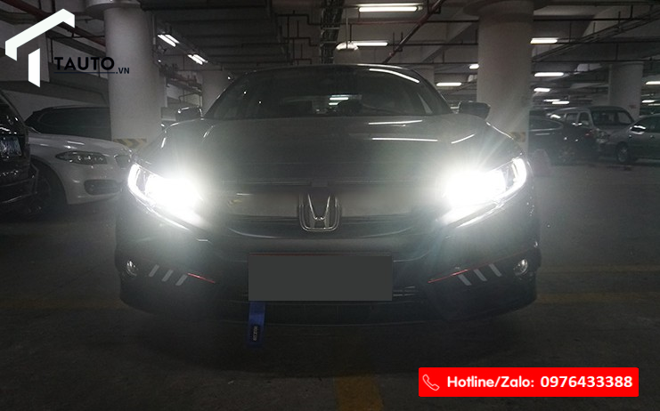Nâng cấp ánh sáng với bóng đèn LED cho các dòng xe Honda