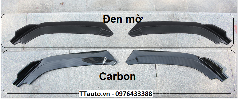 Một số mẫu Lip hai bên hông và đầu xe Civic 2016-2018