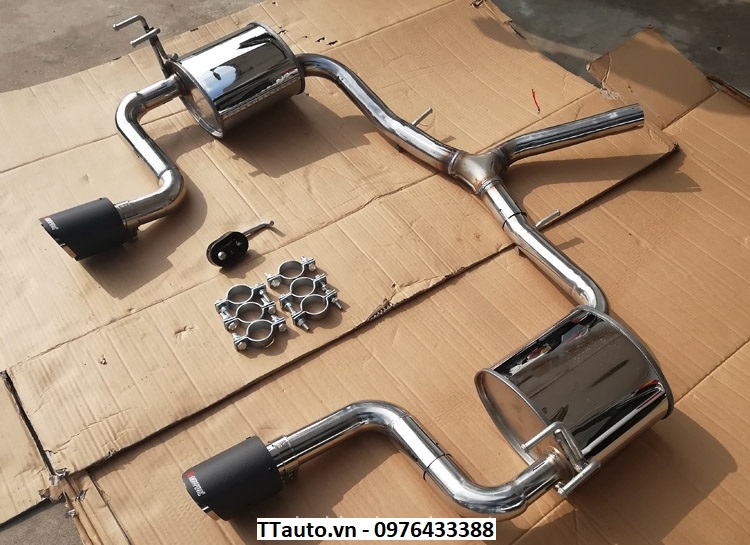 Lên pô kép cho Civic 1.8 (phần 2)