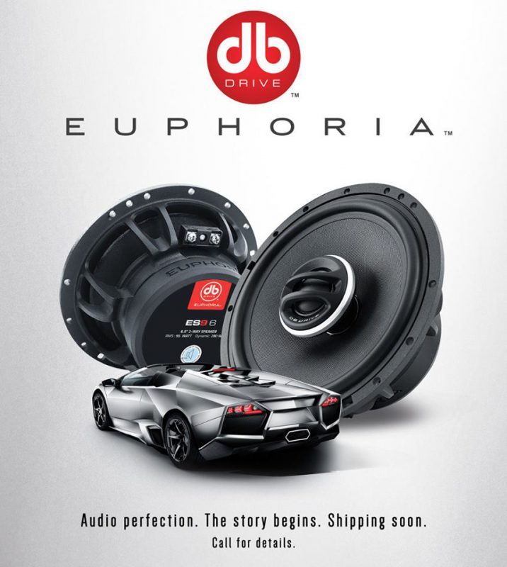 LOA TOÀN DẢI CHO XE Ô TÔ EUPHORIA ES3 DB DRIVE