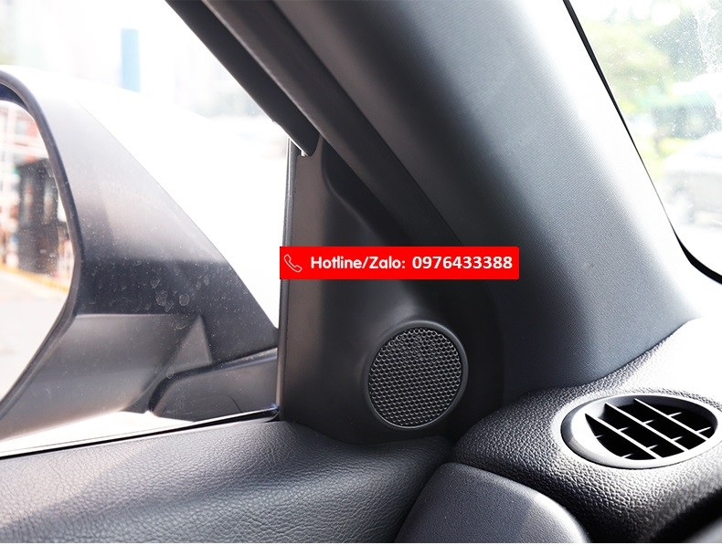 Loa treble cho Honda HR-V, Lắp thêm cụm loa tweeter cột A  JBL cho Honda HR-V