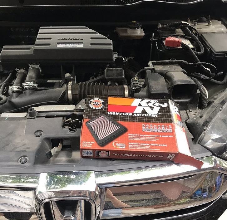Lọc gió động cơ và lọc điều hòa K&N cho các dòng ô tô Honda