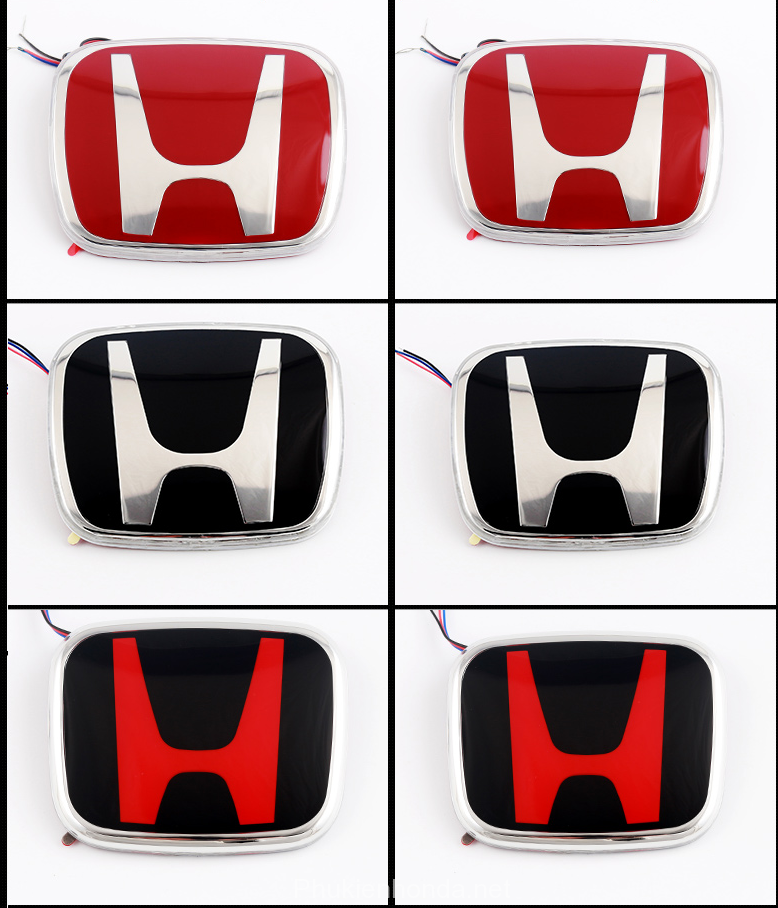 Logo đầu và đuôi xe có đèn LED cho các dòng Honda