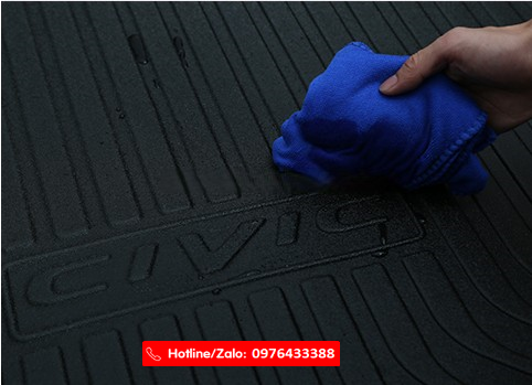 Lót cốp nhựa cho Honda Brio