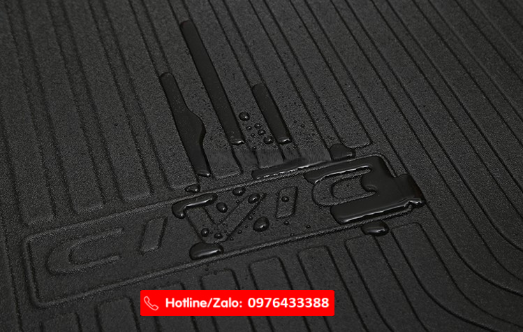 Lót cốp nhựa cho Honda Brio