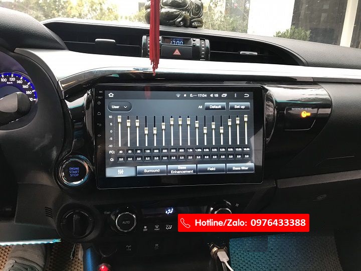 MÀN ANDROID TEYES CC2 CHO HILUX | RAM4G + ROM64G