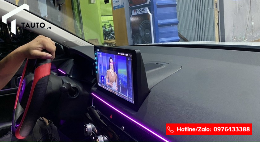 Thay màn hình Android cho Honda Civic 2022