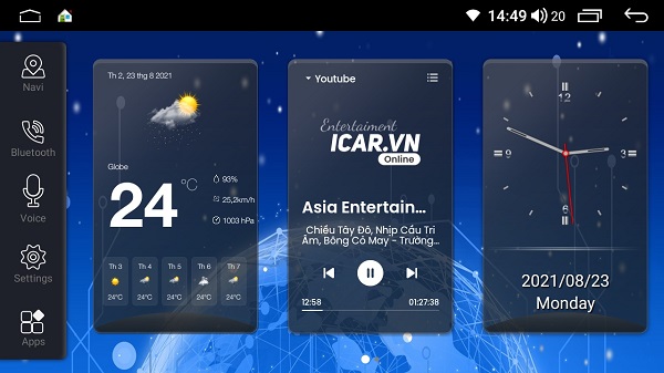 Màn Hình Android Elliview S4