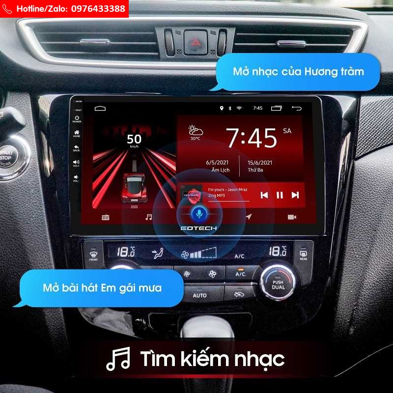 MÀN HÌNH ANDROID GOTECH GT8 MAX
