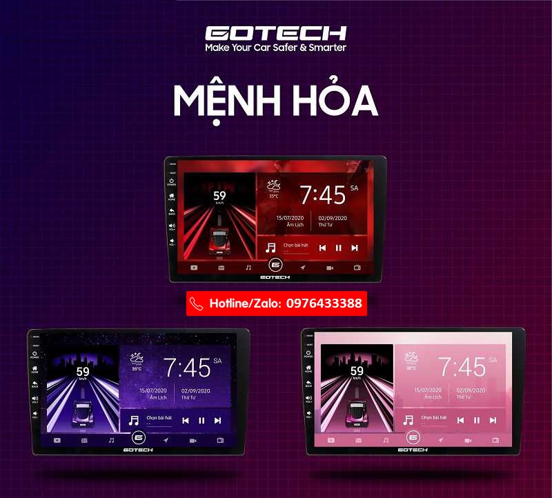 MÀN HÌNH ANDROID GOTECH GT8 MAX