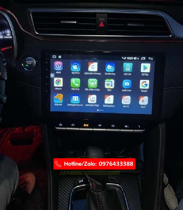 MÀN HÌNH ANDROID MG ZS CHÍNH HÃNG ELIVEW U4