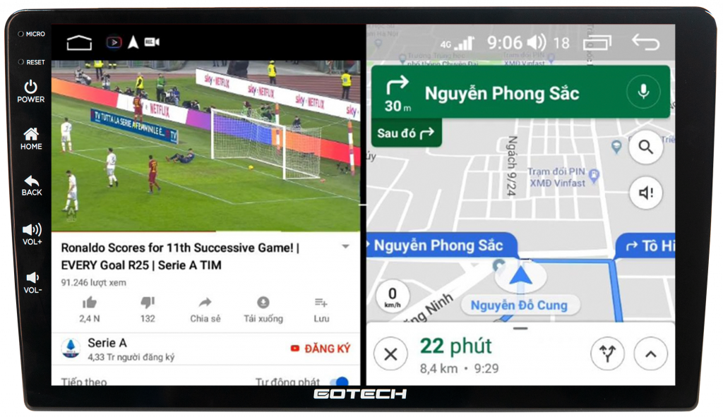MÀN HÌNH ANDROID MITSUBISHI XPANDER CHÍNH HÃNG