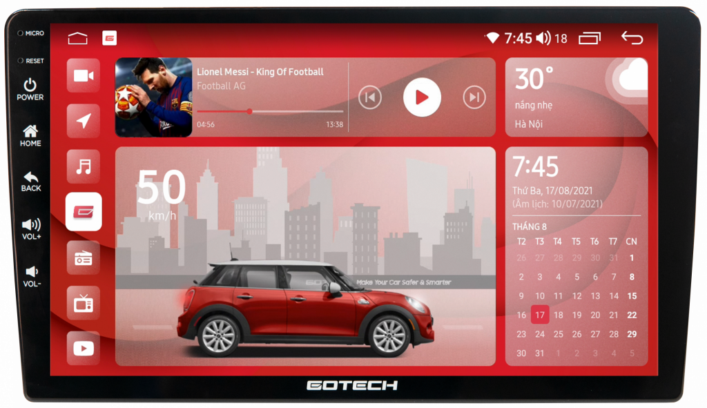 MÀN HÌNH ANDROID MITSUBISHI XPANDER CHÍNH HÃNG