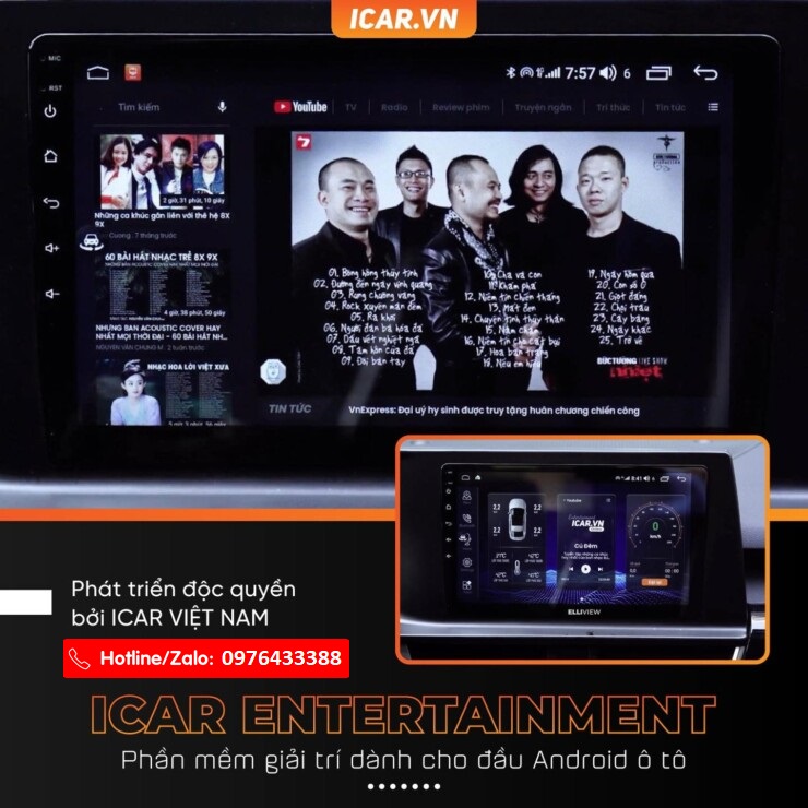 MÀN HÌNH ANDROID ELLIVIEW 2022