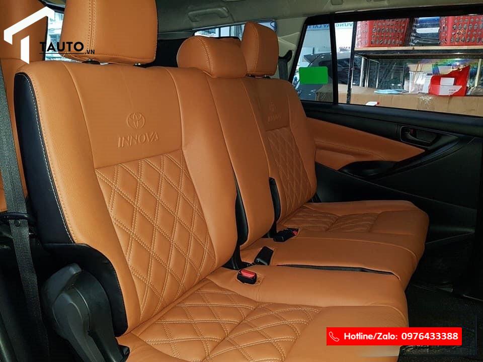 Mẫu bọc ghế da Toyota mới nhất | Da không mùi