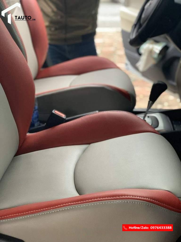 Mẫu bọc ghế da Toyota mới nhất | Da không mùi
