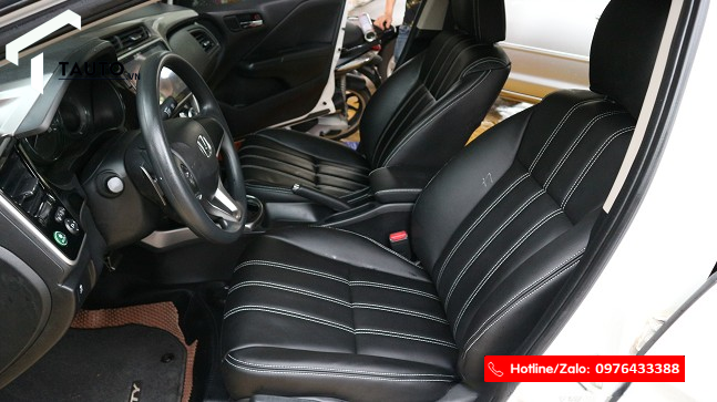 Mẫu bọc ghế da Toyota mới nhất | Da không mùi