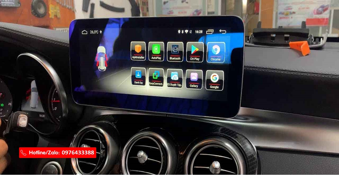 Màn hình Android cho Mercedes GLC300