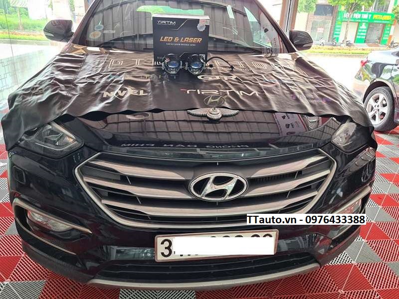 ĐỘ BI PHA HYUNDAI SANTAFE 2018