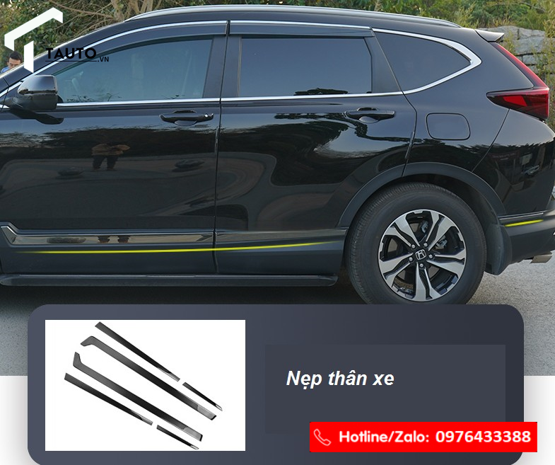 Thay đổi ngoại thất cho CRV 2020-2022 kiểu Black Edition