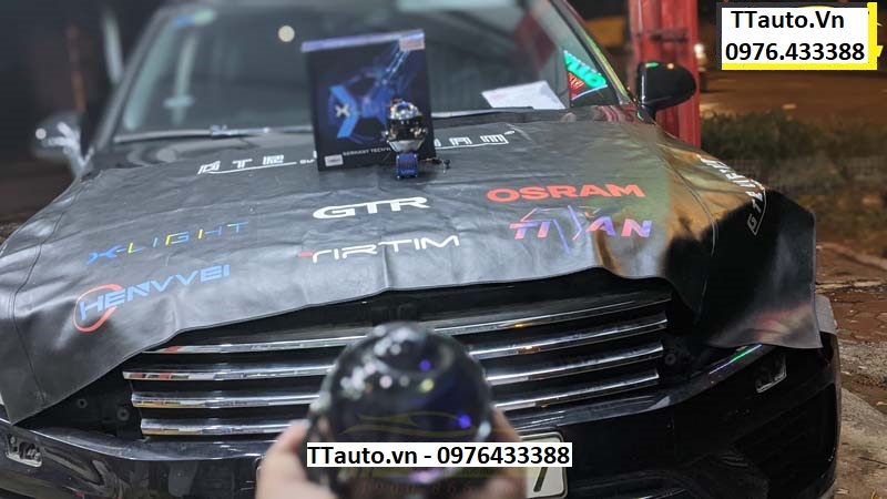 ĐỘ ĐÈN VOLKSWAGEN TIGUAN SIÊU SÁNG X-LIGHT V30L
