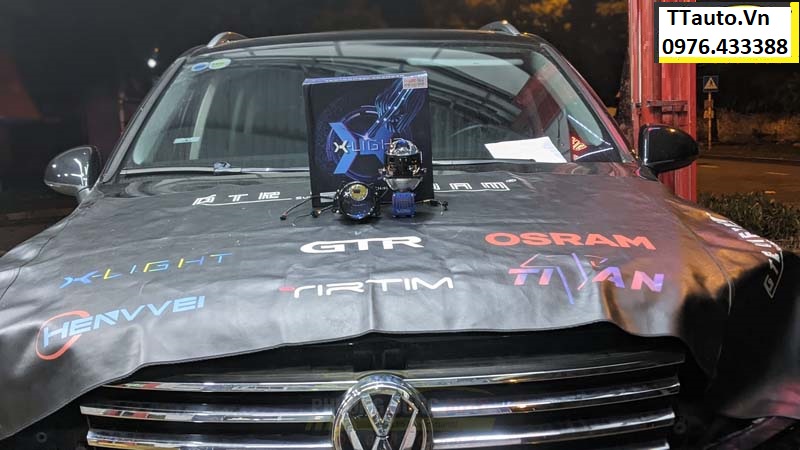 ĐỘ ĐÈN VOLKSWAGEN TIGUAN SIÊU SÁNG X-LIGHT V30L