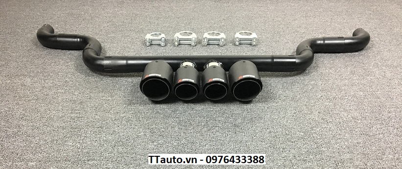Sửa đổi ống xả kiểu 4 lon pô cho Civic 2016-2020