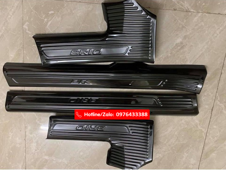 Ốp chống xước 4 cửa lên xuống cho Honda Brio