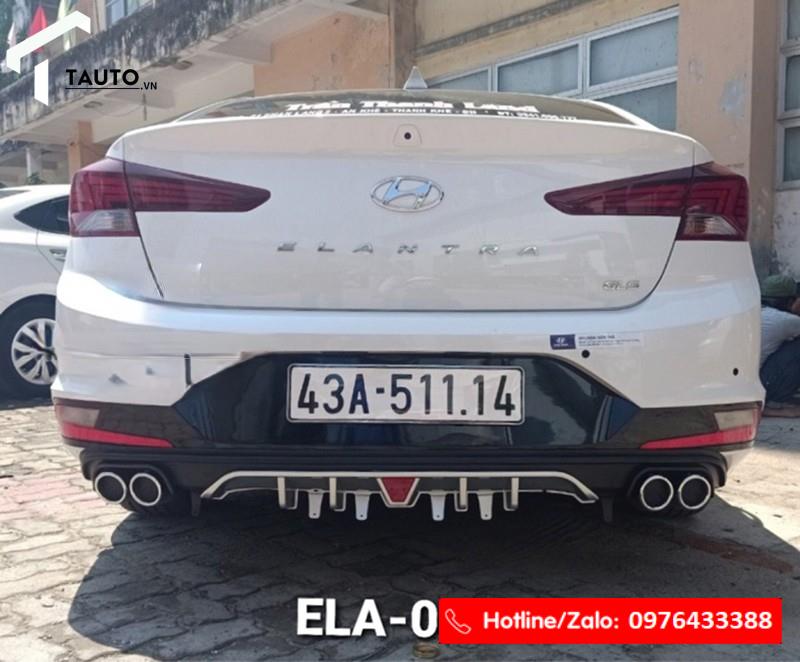 Líp sau, ốp cản sau Hyundai Elantra 2019-2021