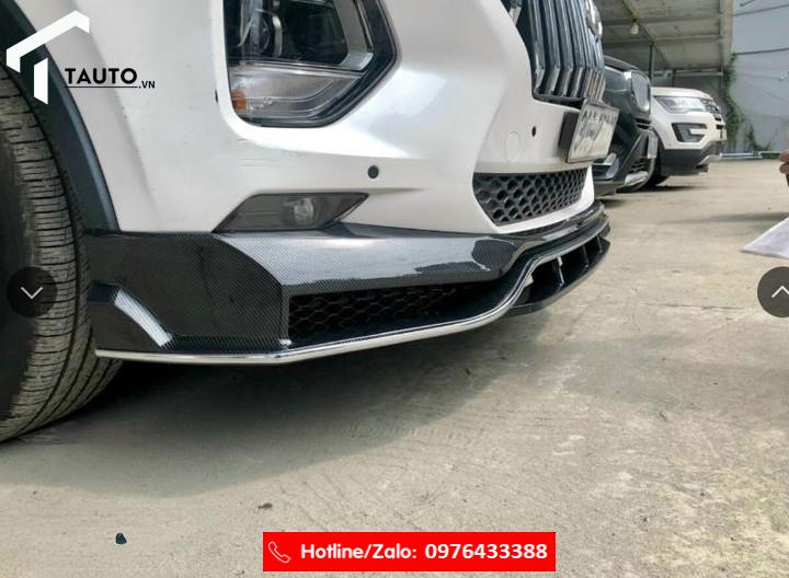 Ốp cản trước, Lip trước Hyundai Santafe 2021