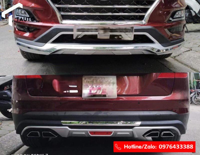 Bộ ốp cản trước, cản sau Hyundai Tucson 2019-2020
