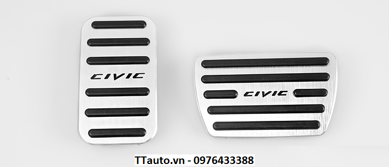 Ốp chân phanh chân ga cho Civic 2016-2020
