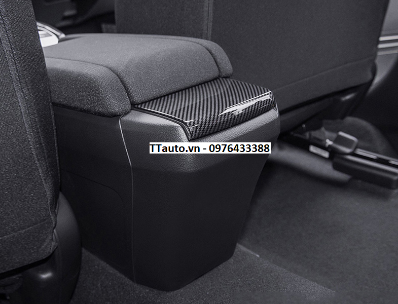 Ốp carbon phía sau cho hộp kê tay Civic 2019-2020 bản E