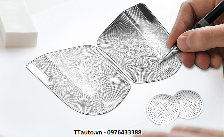 Bộ ốp loa treble và loa cánh cho Civic 2016-2020