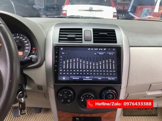 MÀN ANDROID TEYES CC2 TOYOTA ALTIS 2012