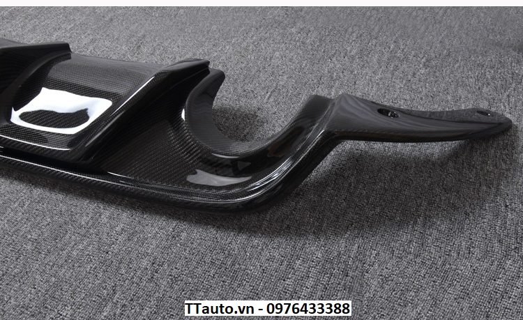 Lip chia pô sợi Carbon cho Civic 2016-2020