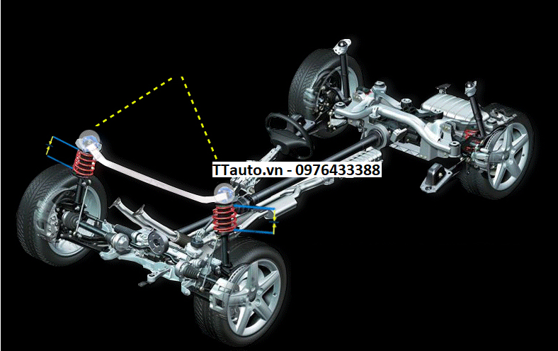 Thanh cân bằng Trust bar TTCR-ii cho Civic