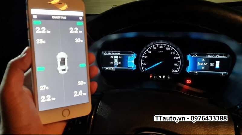 CẢM BIẾN ÁP SUẤT LỐP THEO XE FORD RANGER | TPMS FORD RANGER