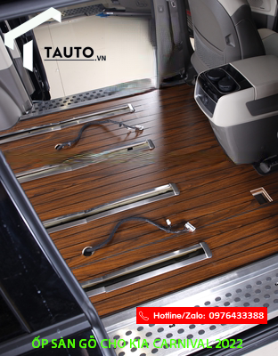 LÓT SÀN GỖ KIA CARNIVAL 2022 NHẬP KHẨU HÀN QUỐC