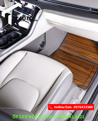 LÓT SÀN GỖ KIA CARNIVAL 2022 NHẬP KHẨU HÀN QUỐC