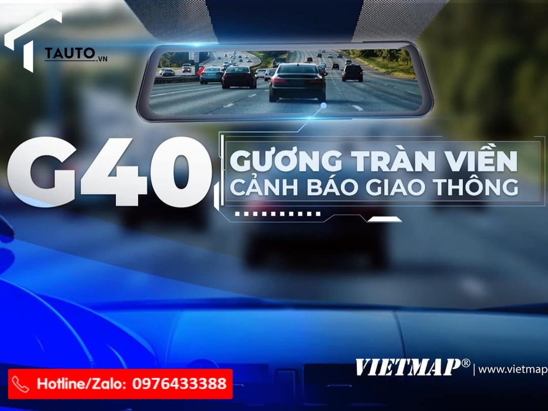 Camera hành trình Vietmap G40 gương tràn viền