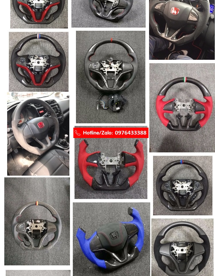 Vô lăng sợi carbon HR-V