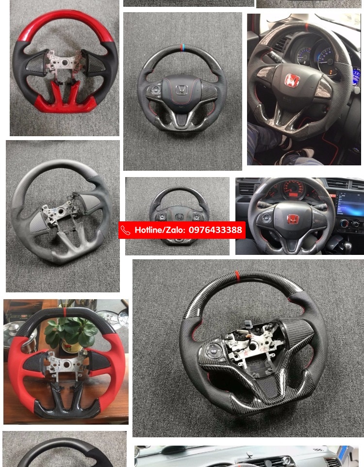 Vô lăng sợi carbon HR-V