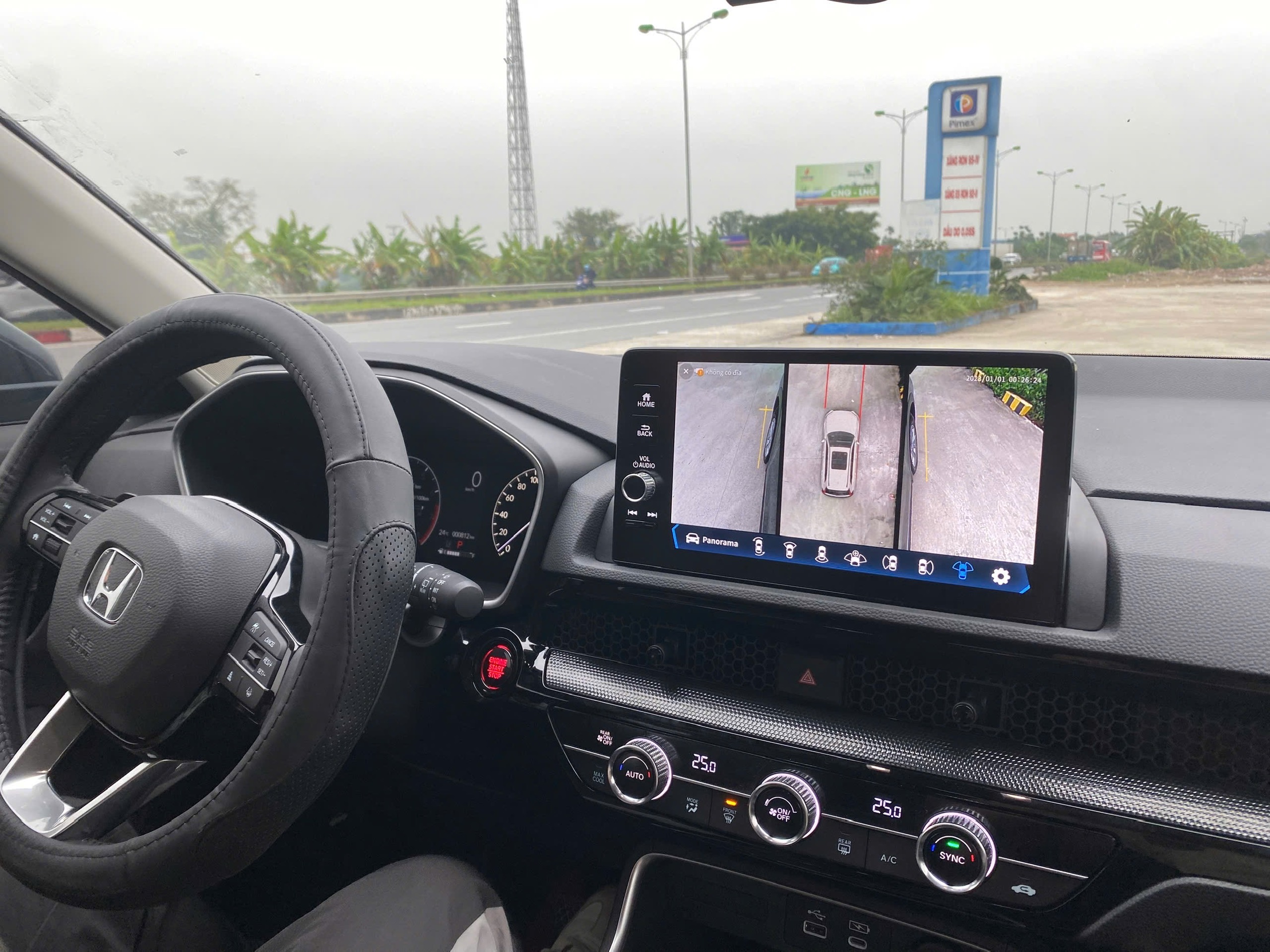 Camera 360 3D thiết kế riêng cho Honda CRV 2023 - 2026